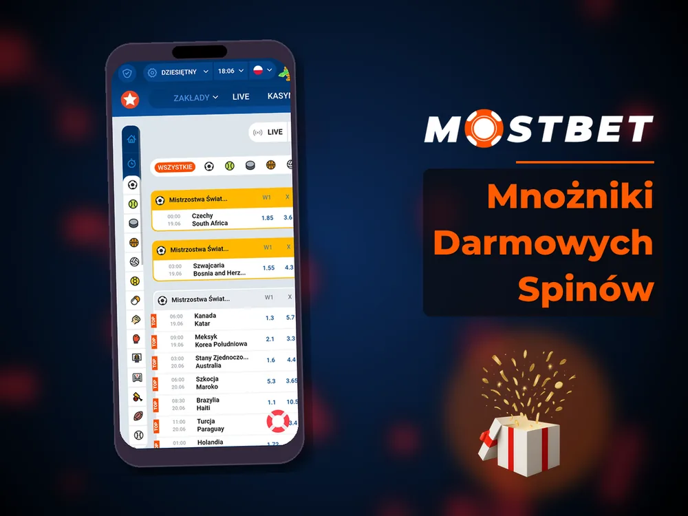 mostbet casino - Mnożniki Darmowych Spinów