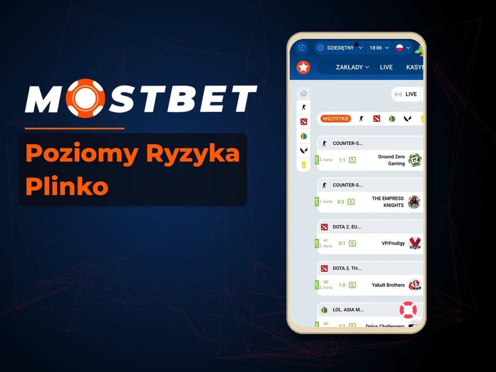 mostbet casino - Poziomy Ryzyka Plinko