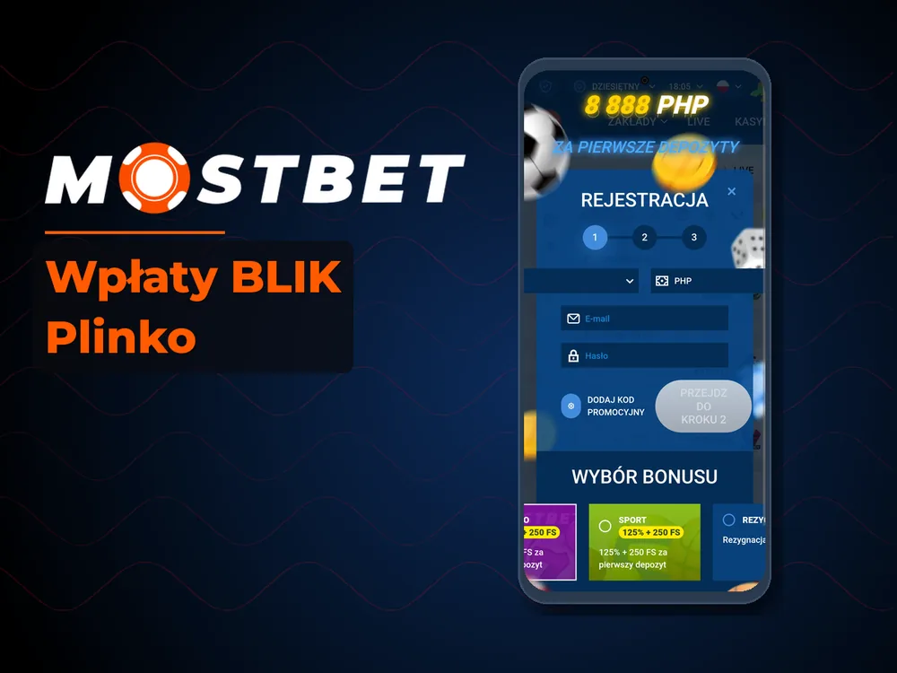 mostbet casino - Wpłaty BLIK Plinko