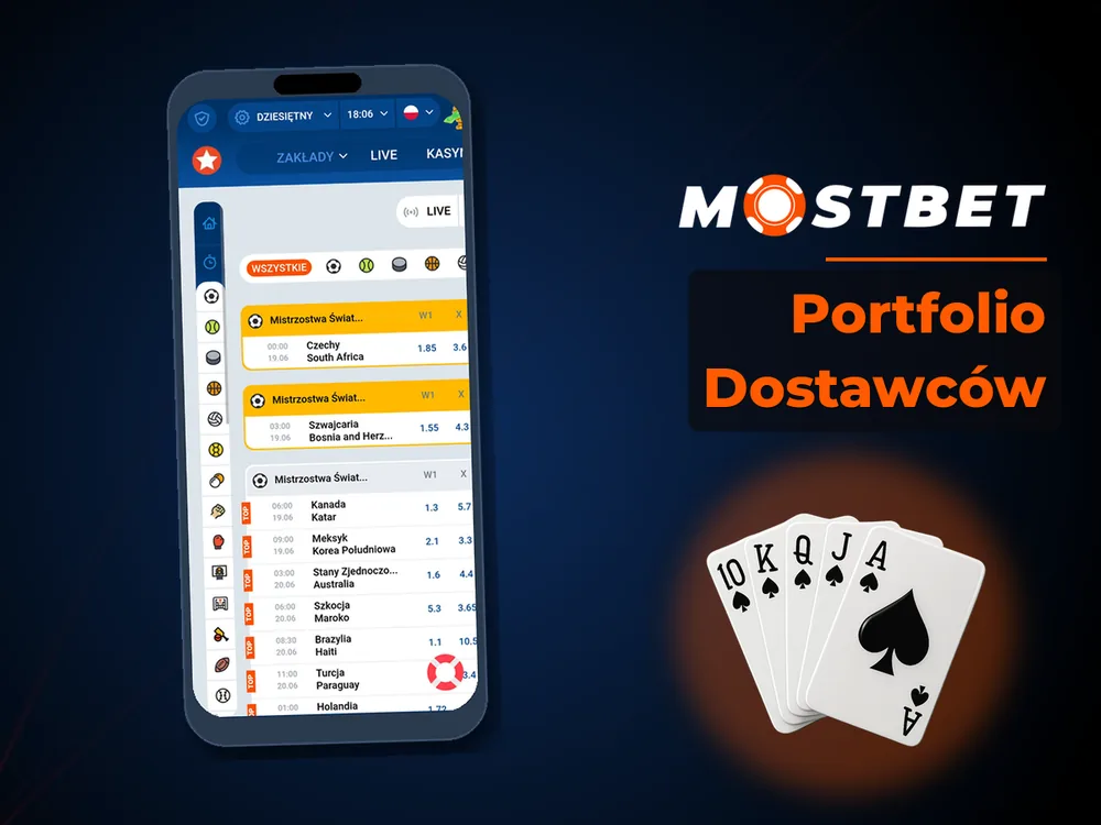 mostbet casino - Portfolio Dostawców