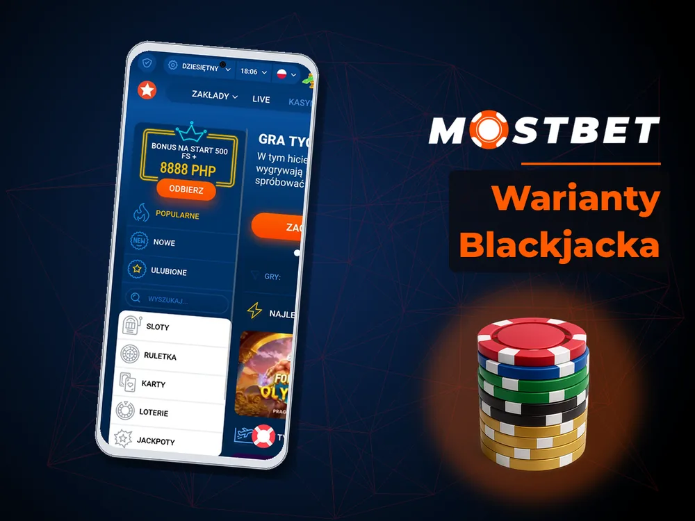 mostbet casino - Warianty Blackjacka