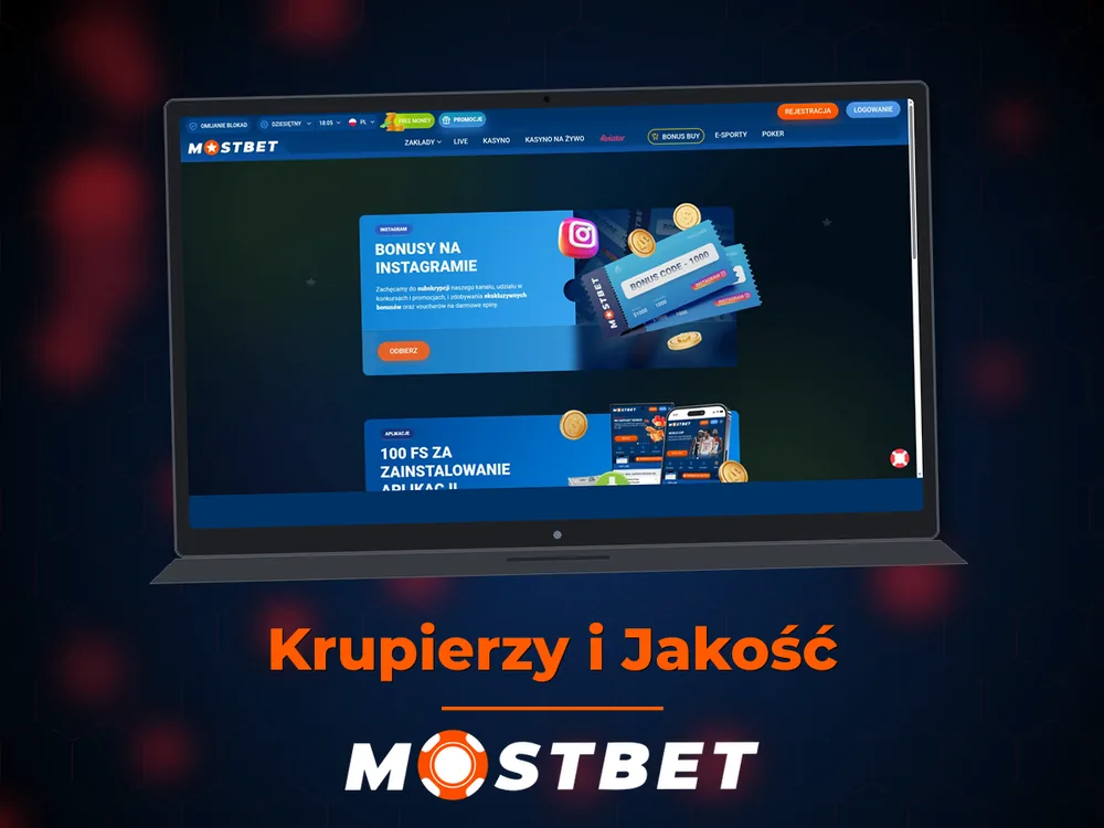 mostbet casino - Krupierzy i Jakość