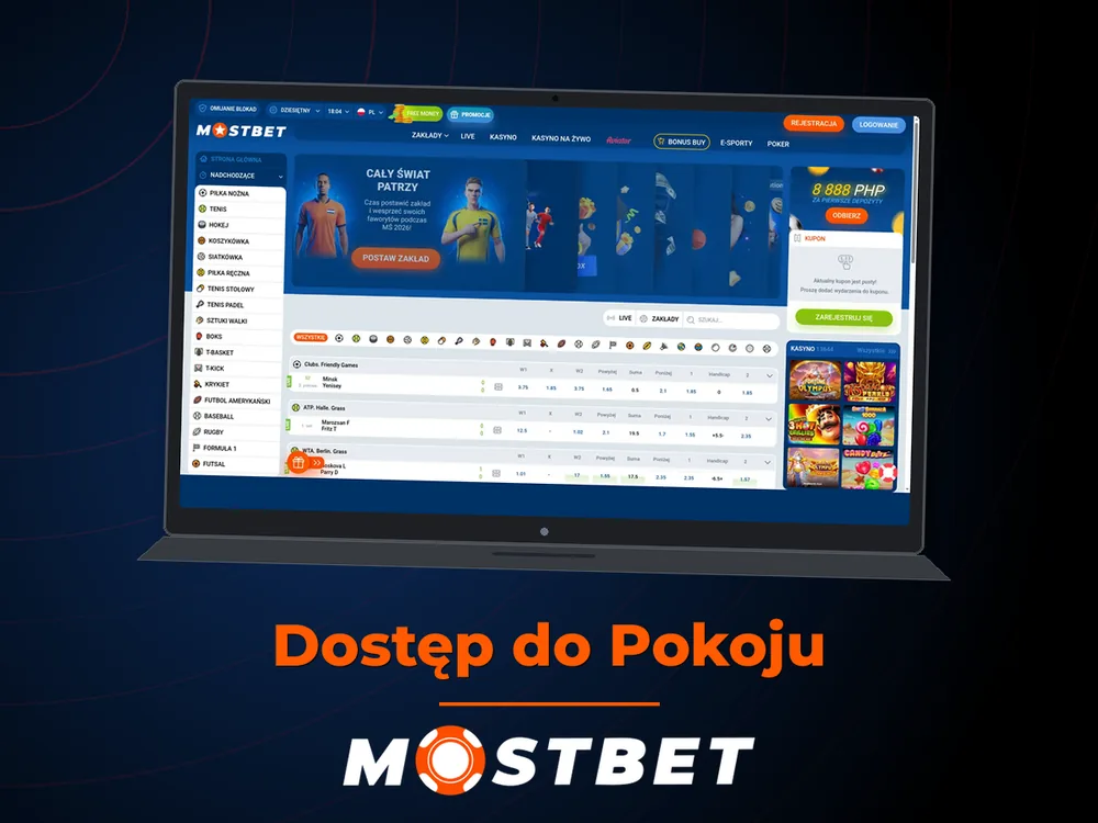 mostbet casino - Dostęp do Pokoju