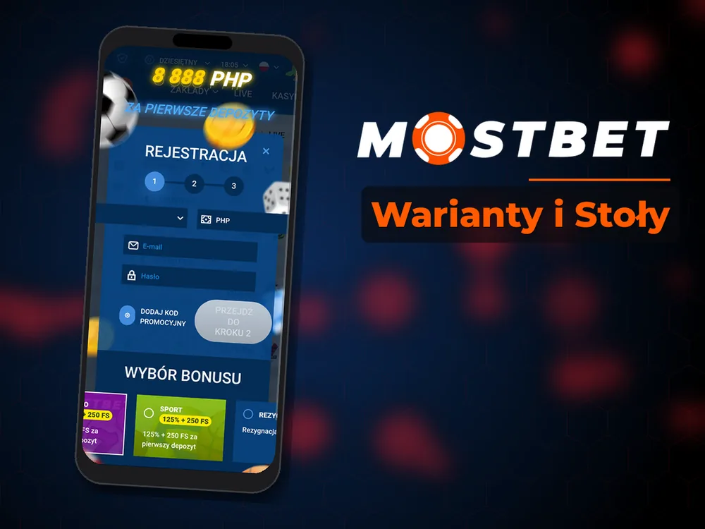 mostbet casino - Warianty i Stoły