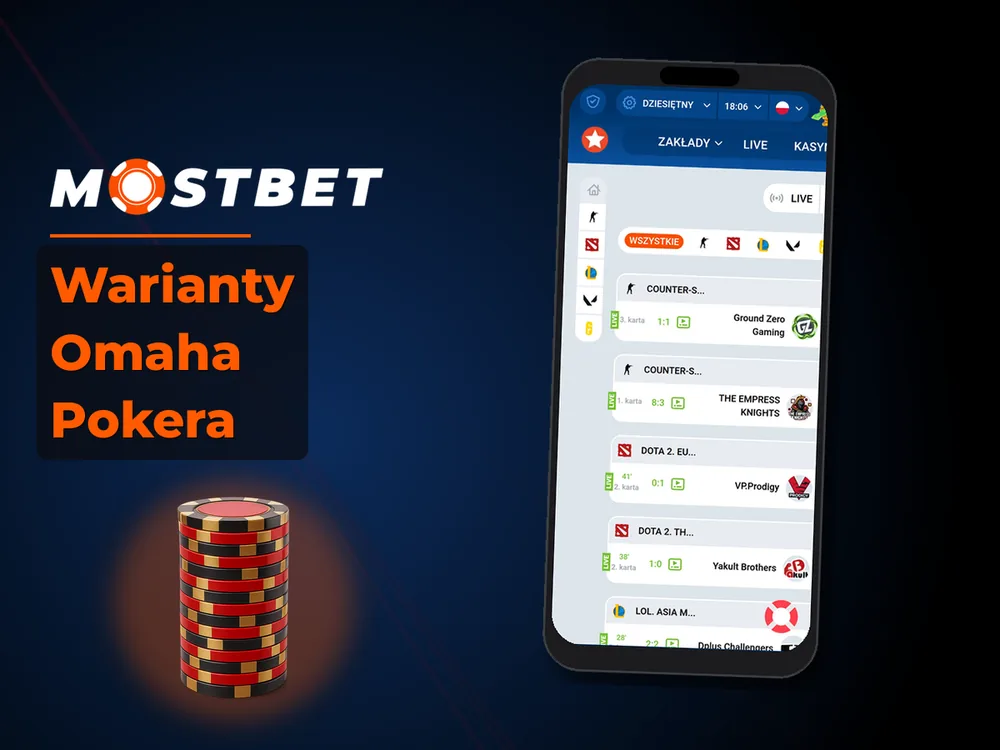 mostbet casino - Warianty Omaha Pokera