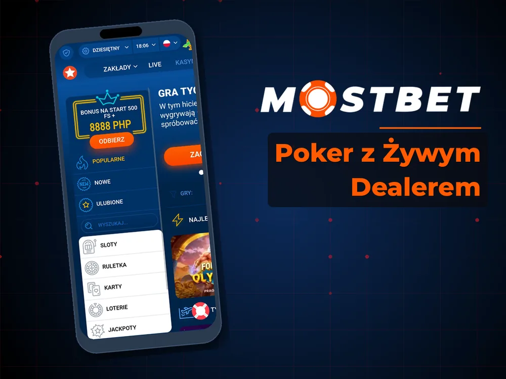 mostbet casino - Poker z Żywym Dealerem