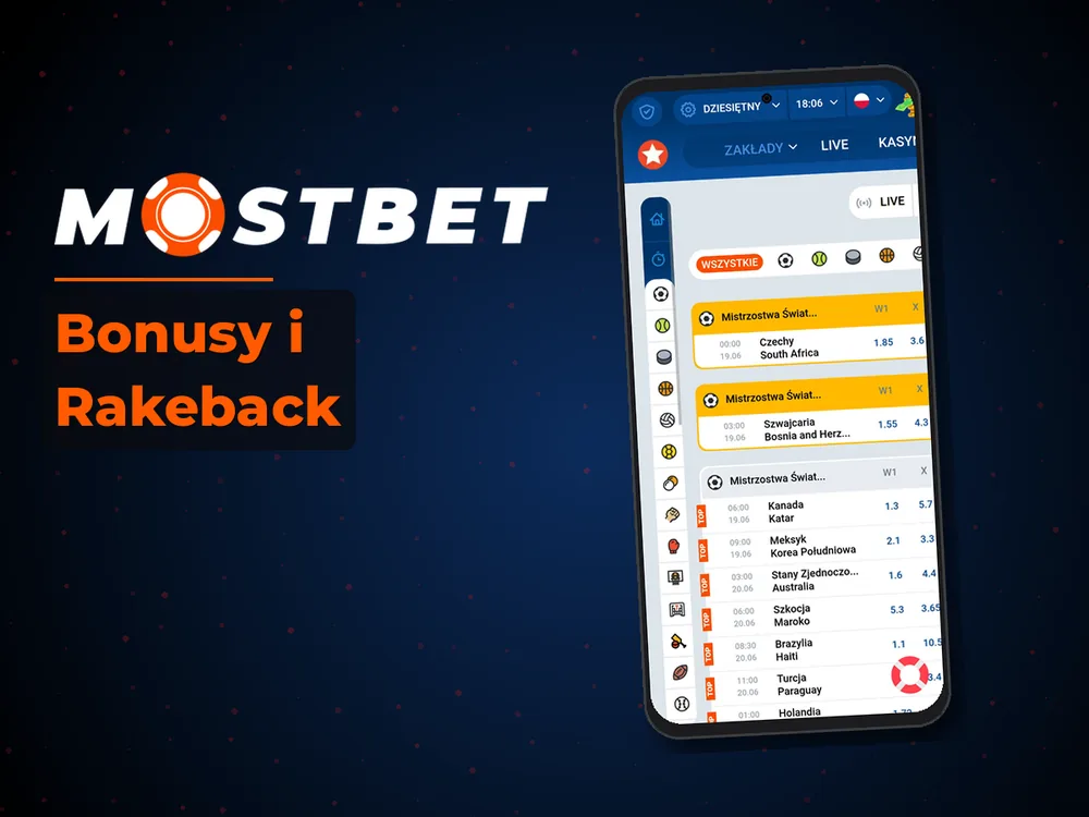 mostbet casino - Bonusy i Rakeback