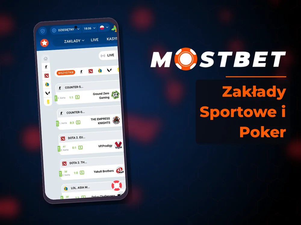 mostbet casino - Zakłady Sportowe i Poker