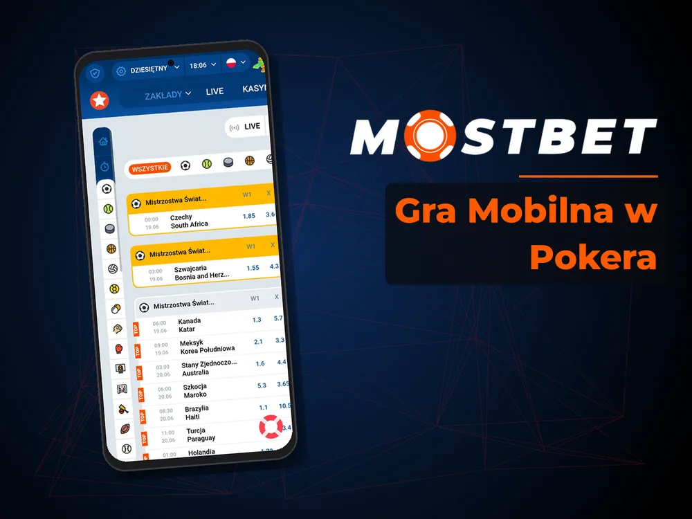 mostbet casino - Gra Mobilna w Pokera