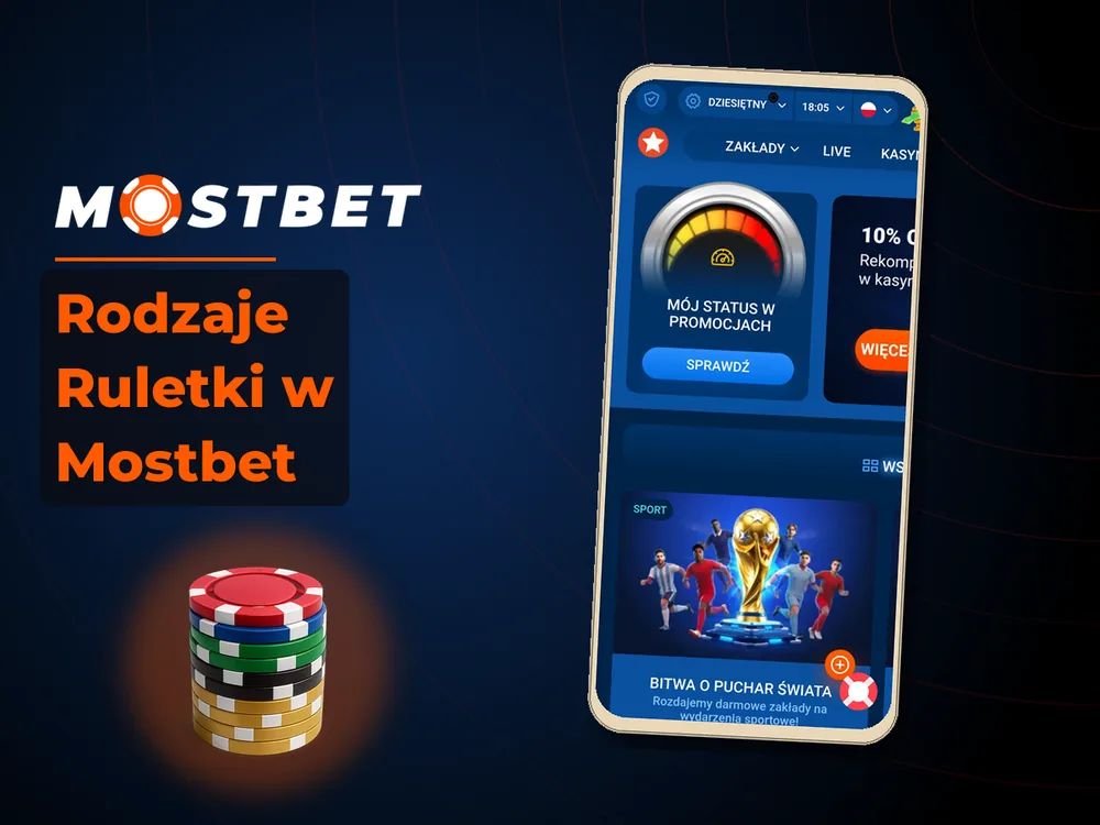 mostbet casino - Rodzaje Ruletki w Mostbet