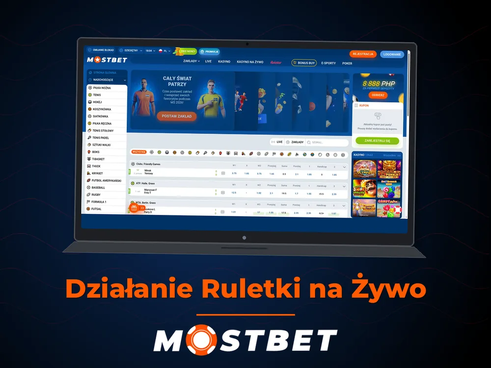 mostbet casino - Działanie Ruletki na Żywo