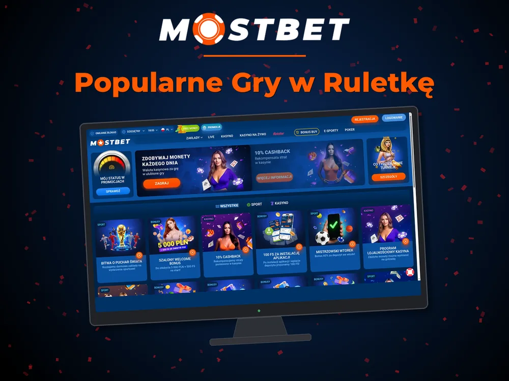 mostbet casino - Popularne Gry w Ruletkę