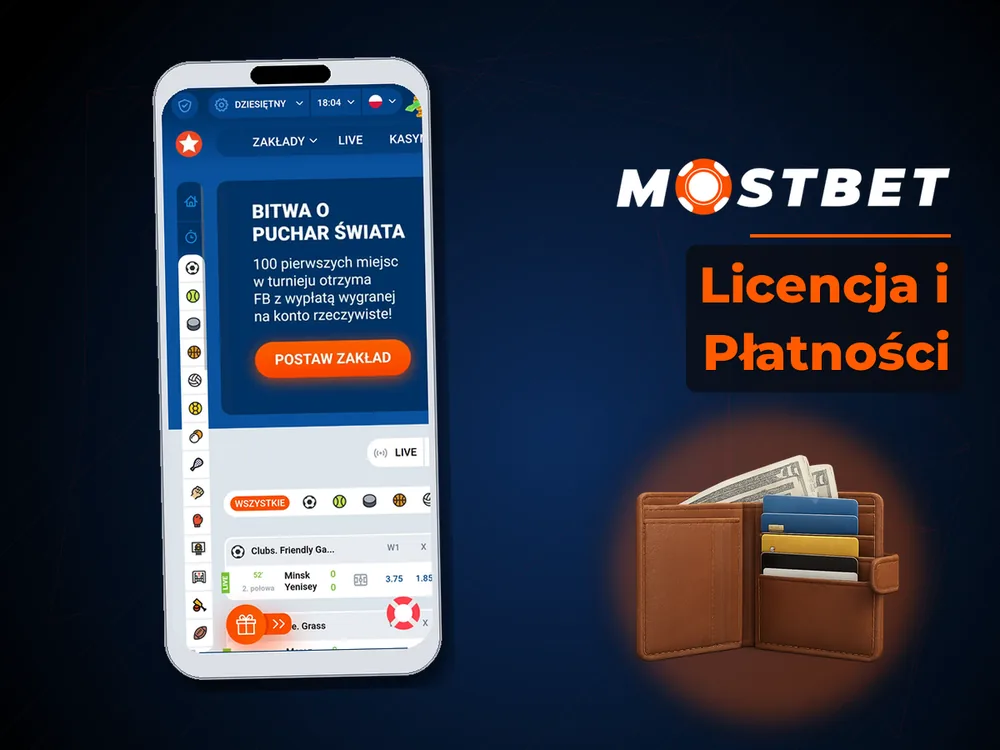 mostbet casino - Licencja i Płatności