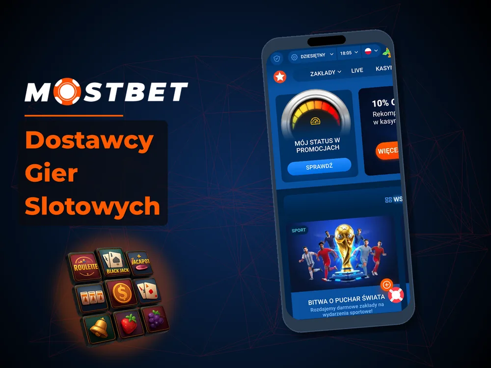 mostbet casino - Dostawcy Gier Slotowych