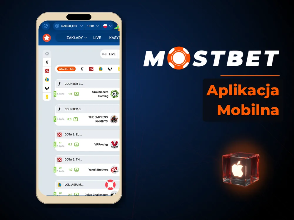 mostbet casino - Aplikacja Mobilna