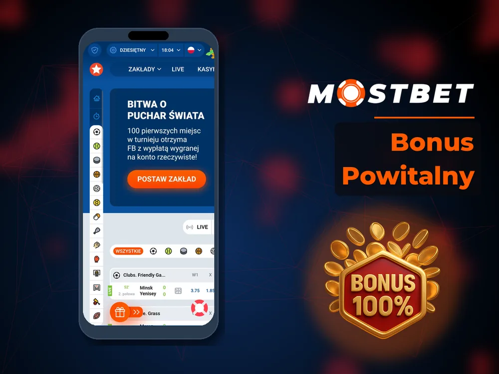 mostbet casino - Bonus Powitalny