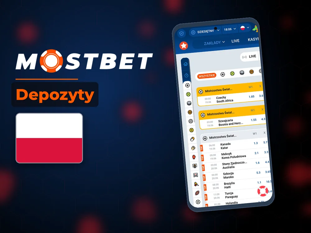 mostbet casino - Depozyty