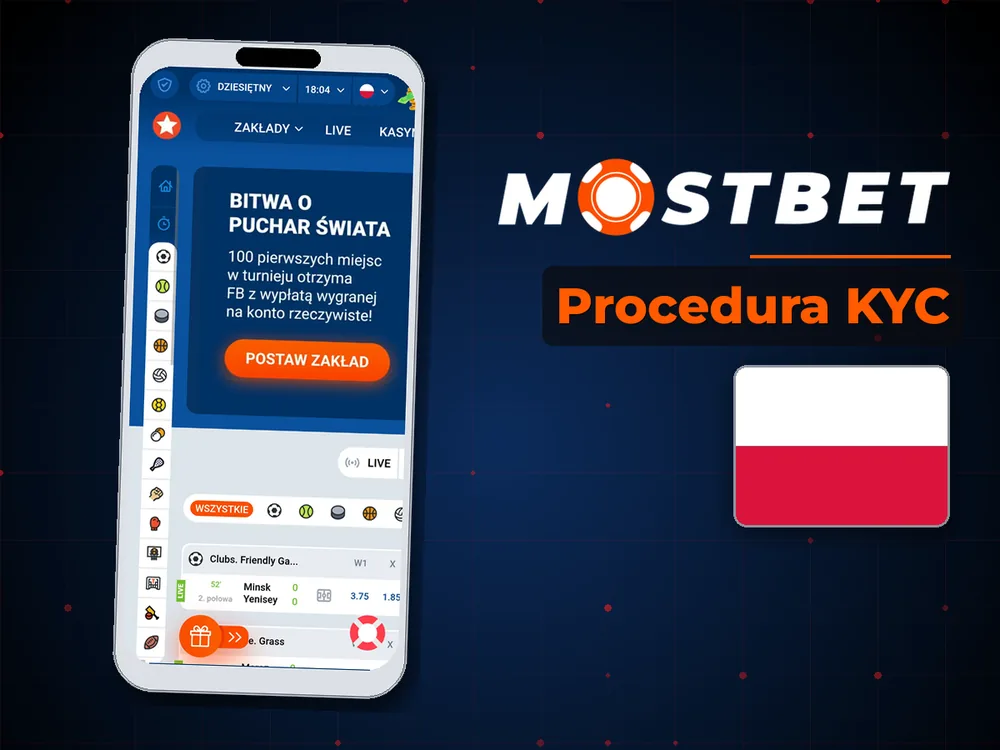 mostbet casino - Procedura KYC