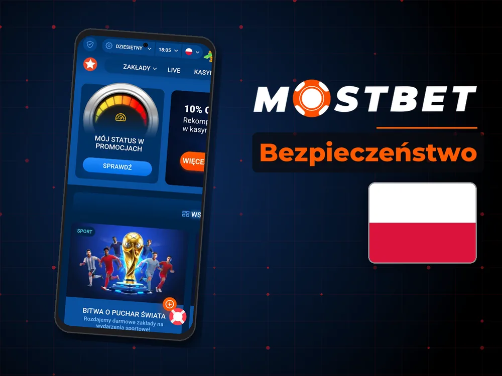 mostbet casino - Bezpieczeństwo