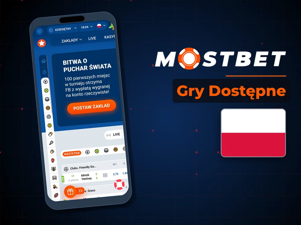 mostbet casino - Gry Dostępne