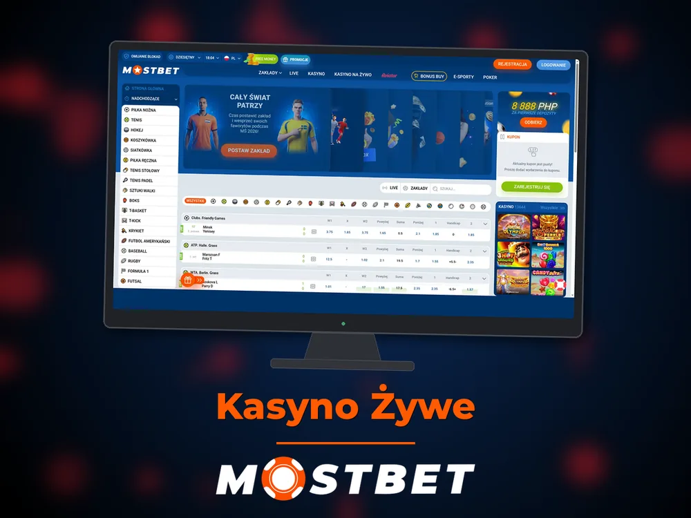 mostbet casino - Kasyno Żywe