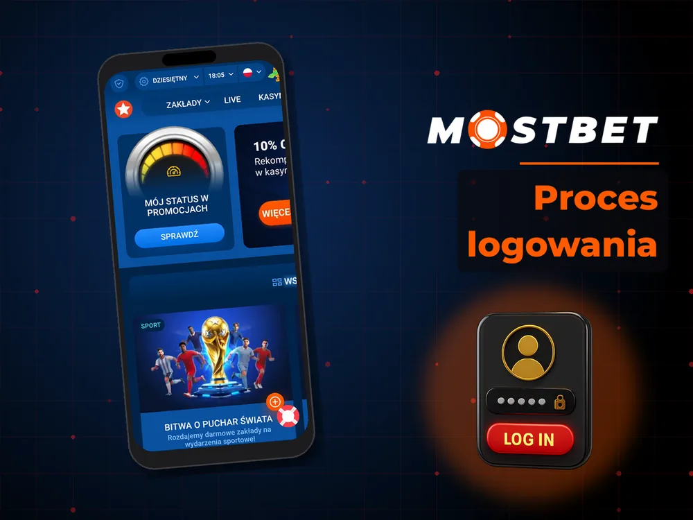 mostbet casino - Proces logowania