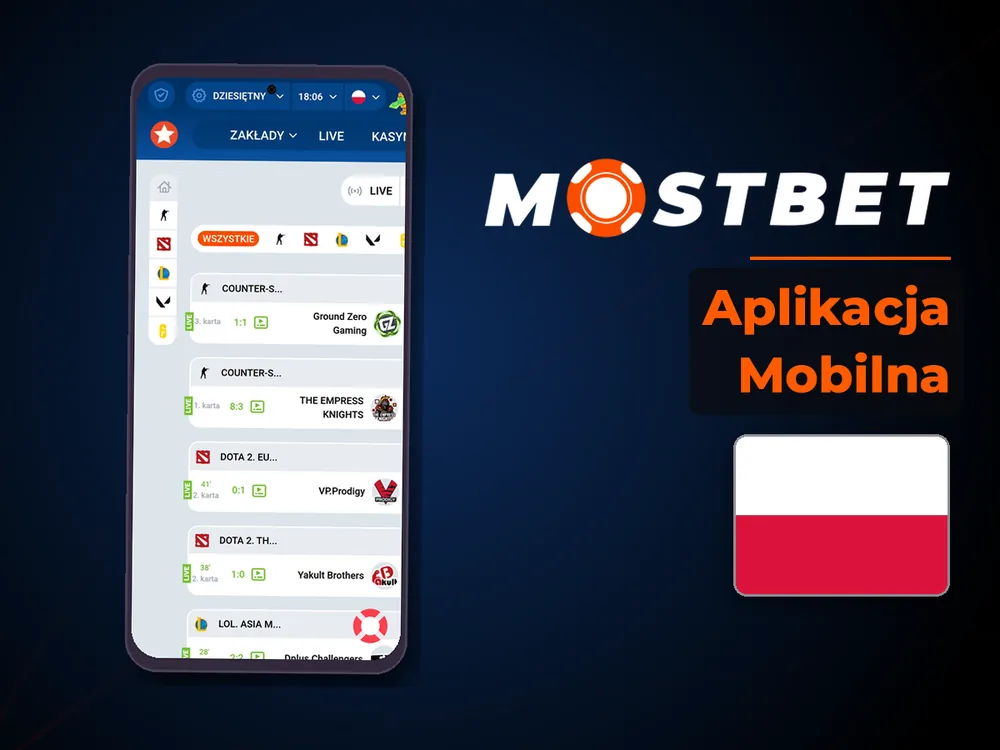 mostbet casino - Aplikacja Mobilna
