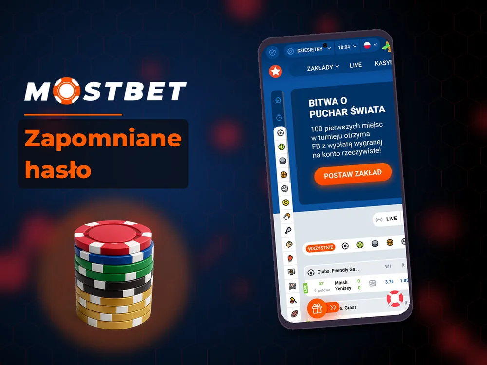 mostbet casino - Zapomniane hasło
