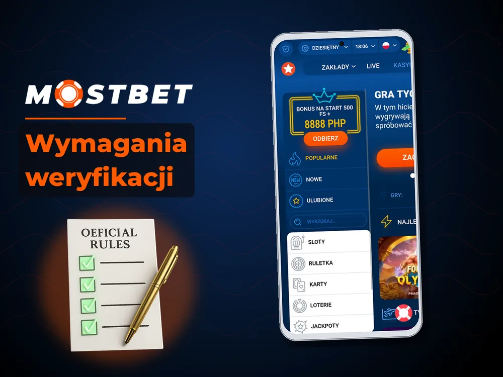 mostbet casino - Wymagania weryfikacji