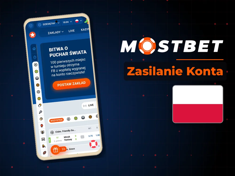 mostbet casino - Zasilanie Konta