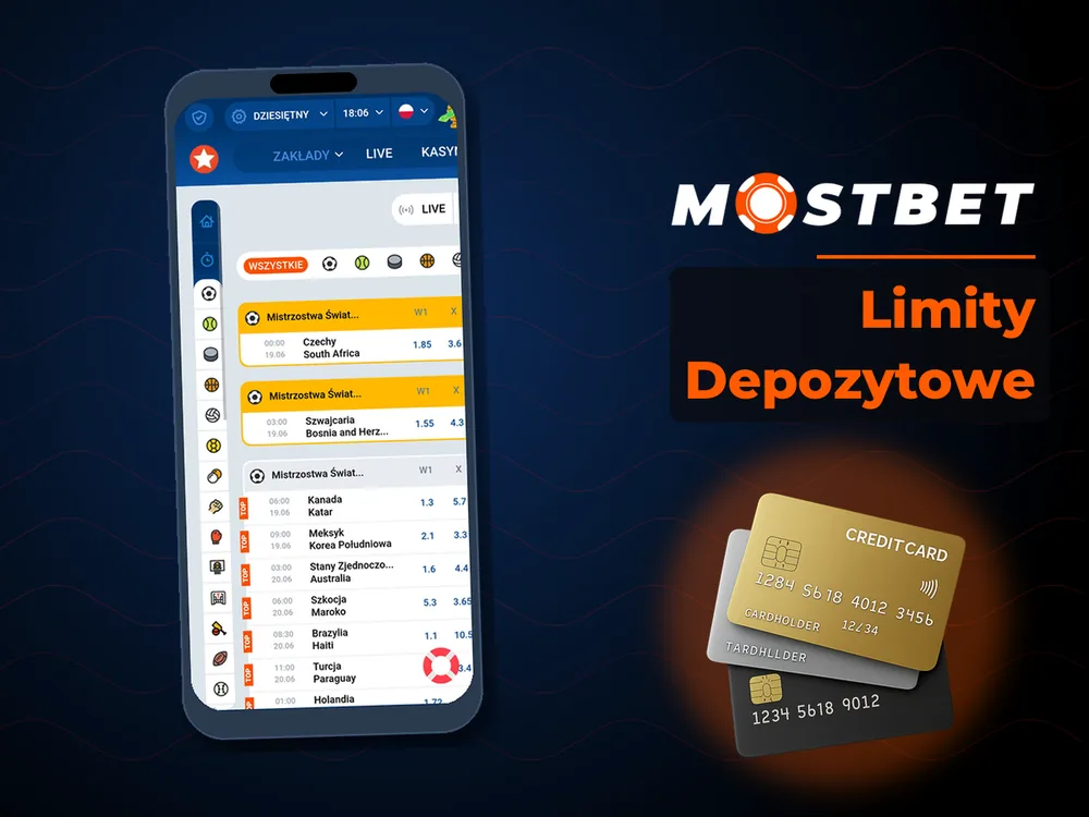 mostbet casino - Limity Depozytowe
