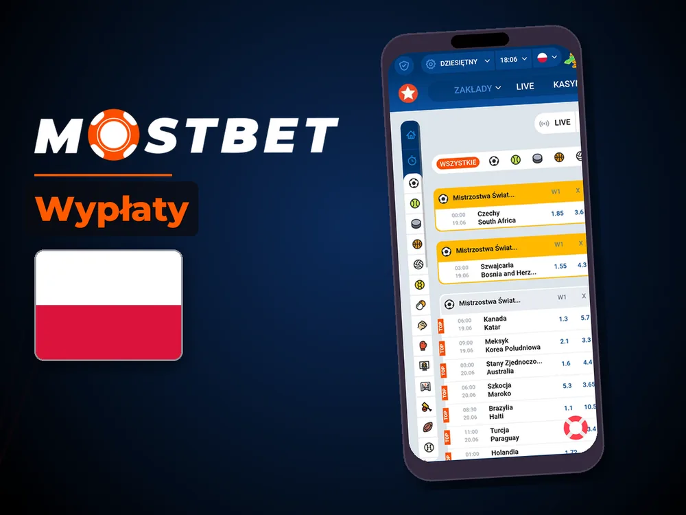 mostbet casino - Wypłaty