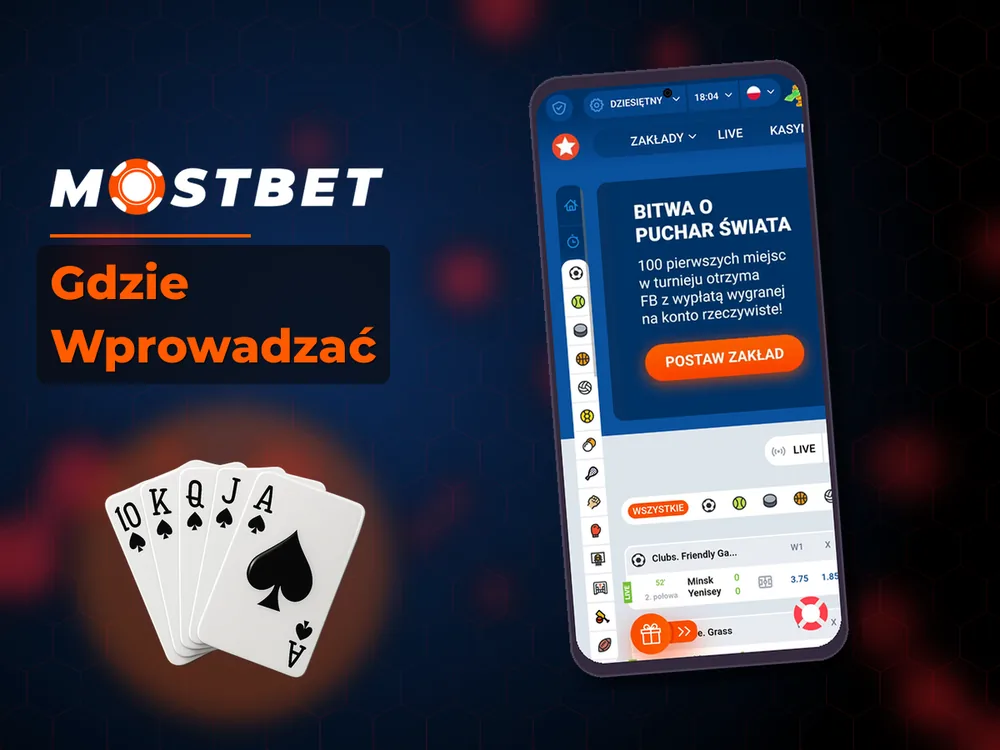 mostbet casino - Gdzie Wprowadzać