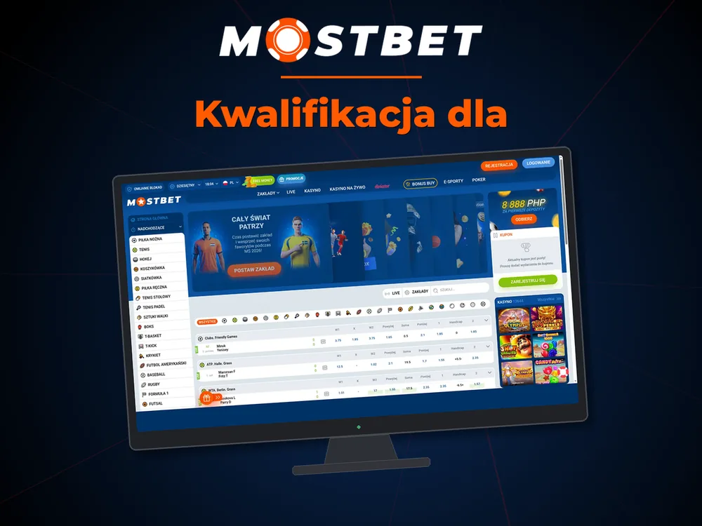 mostbet casino - Kwalifikacja dla